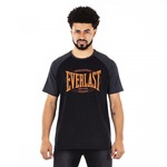Camiseta Everlast Fundamentals - Masculina PRETO/CINZA