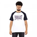 Camiseta Everlast Fundamentals - Masculina BRANCO/AZUL