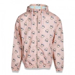 Jaqueta Corta Vento Windbreaker New Era Fruit Fresh com Capuz - Feminina LARANJA