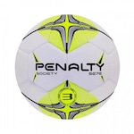 Bola de Futebol Society Penalty SE7E N3 X BRANCO/AMARELO