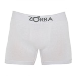 Kit de Cuecas Boxer Zorba Sem Costura 781 - 10 Unidades - Adulto BRANCO