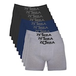 Kit de Cuecas Boxer Zorba Sem Costura 781 - 10 Unidades - Adulto SORTIDA