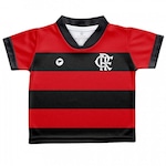 Camiseta Torcida Baby Flamengo 031 SX - Infantil Vermelho/Preto