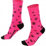 Meia Hupi Love Pets LT para Pés Menores - 34-38 - Adulto ROSA