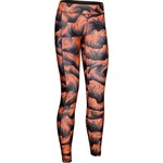 Calça Legging Under Armour HeatGear Armour Printed - Feminina LARANJA