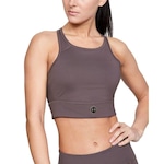 Top Fitness Under Armour RUSH - Feminino MARROM