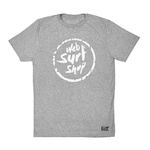 Camiseta Web Surf Shop Plus Size Ink Web - Masculina CINZA