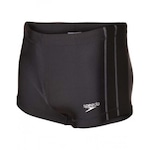 Sunga Boxer Speedo Hidroshort Contrast - Adulto PRETO/VERDE