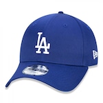 Boné Aba Curva New Era 9Forty MLB Los Angeles Dodgers - Snapback - Adulto AZUL