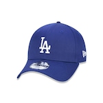 Boné Aba Curva New Era 9Forty MLB Los Angeles Dodgers - Snapback - Adulto AZUL ESCURO