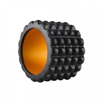 Mini Rolo Massagem Roller Acte Sports Miofascial Liberação PRETO/LARANJA