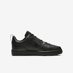 Tênis Nike Court Borough Low 2 GS - Infantil PRETO