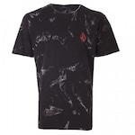 Camiseta Volcom Static Noise - Masculina PRETO