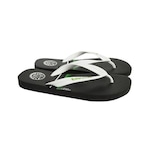 Chinelo Rip Curl Stacked Logo - Masculino PRETO/BRANCO