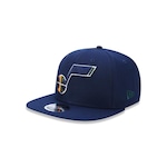 Boné Aba Reta New Era 9fifty Original Fit NBA Utah Jazz Team Color - Snapback - Adulto MARINHO/PETROLEO