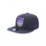 Boné Aba Reta New Era 9Fifty Original Fit NBA Sacramento Kings Team Color - Snapback - Adulto CINZA