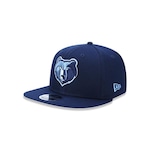 Boné Aba Reta New Era 9Fifty Original Fit NBA Memphis Grizzlies Team Color - Snapback - Adulto MARINHO/PETROLEO