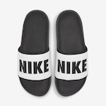 Chinelo Slide Nike Offcourt - Feminino PRETO/BRANCO