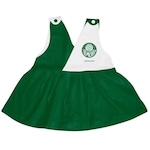 Vestido do Palmeiras Torcida Baby - Infantil VERDE/BRANCO