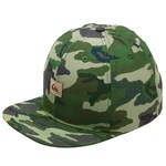 Boné Aba Reta Quiksilver Cascade Camo - Strapback - Adulto VERDE