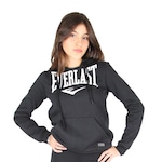 Blusão de Moletom com Capuz Everlast - Feminino PRETO