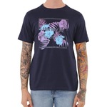 Camiseta Hurley Silk Fill Box - Masculina AZUL