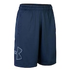 Shorts Under Armour Tech Graphic - Masculino AZUL ESCURO