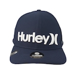 Boné Aba Curva Hurley One and Only - Snapback - Adulto AZUL/BRANCO