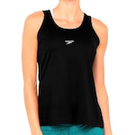 Camiseta Regata Speedo Interlock Longa - Feminina PRETO