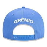 Boné Aba Reta New Era 9Fifty Original Fit Grêmio Futebol - Snapback - Adulto AZUL