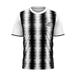 Camiseta do Santos Braziline Part - Masculina BRANCO/PRETO