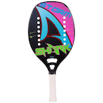 Raquete Beach Tennis Shark Storm 2021 SHR031 Verde/Azul