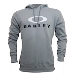 Blusão de Moletom Oakley Dual Pullover - Masculino CINZA