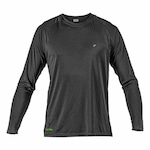 Camiseta Manga Longa Poker Fator de Proteção UV50+ - Masculina PRETO