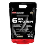 Whey Proten 6 Six Protein Cookies & Cream Refil 2kg - Bodybuilders Nao Se Aplica