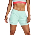 Shorts Under Armour Play Up 2-in-1 - Feminino AZUL