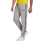 Calça adidas 3 Stripes Ft Tc Pt - Masculina CINZA/PRETO