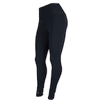 Calça Legging Suplex Rola Moça Cós Alto - Feminina PRETO