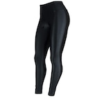 Calça Legging Rola Moça Max Power Cetim - Feminina PRETO/OURO