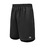 Bermuda Penalty S11 2 em 1 com Segunda Pele - Masculina PRETO