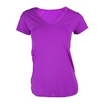 Camiseta Alongada Rola Moça New Trip - Feminina ROXO CLARO