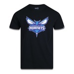 Camiseta New Era NBA Charlotte Hornets PRETO