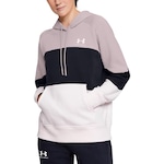 Blusão Under Armour Treino Rival Fleece - Feminino PRETO