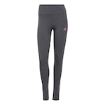 Calça Legging adidas Cintura Alta Essentials Logo - Feminina CINZA