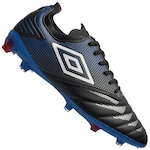 Chuteira de Campo Umbro Tocco Premier - Adulto PRETO/AZUL