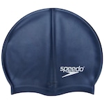 Touca Speedo Silicone Flat - Adulto AZUL ESCURO