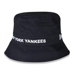 Chapéu Bucket MLB New York Yankees Core Script - Adulto MARINHO/PETROLEO