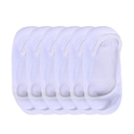 Kit de Meias Invisível Lupo - Adulto - 6 Pares BRANCO