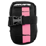 Bolsa de Selim Hupi Top - 15x9cm PRETO/ROSA