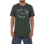 Camiseta RVCA Island Hex - Masculina VERDE ESCURO